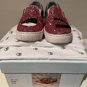 Chiara Ferragni Winking Eye CF 875 Sneakers, size 36
